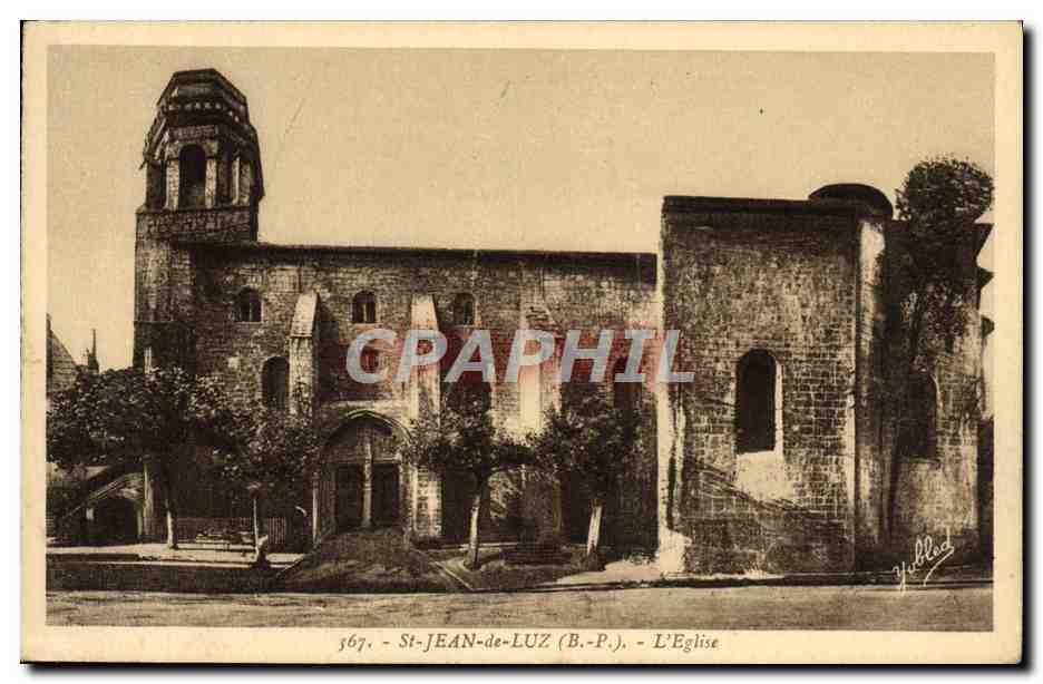 CPA St Jean De Luz L'Eglise