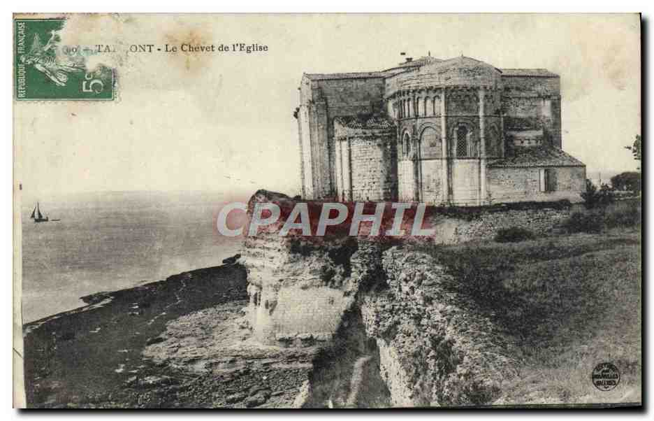 CPA Talmont Le Chevet De I'Eglise