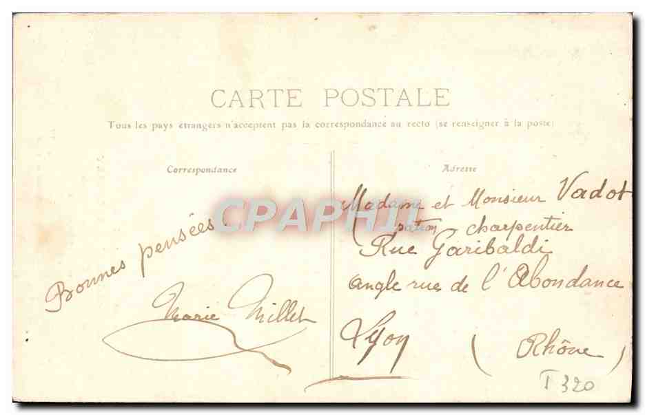 CPA Champagne en Mairoalay Le pain de sucre — Rückseite