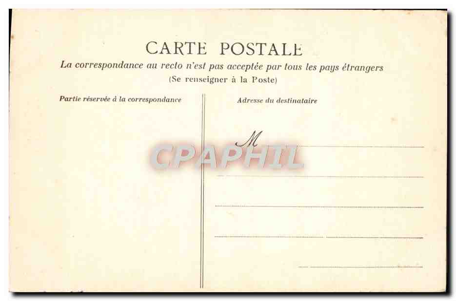 CPA Chateau De Keriolet La Cour D'honneur Et La Grande Tour — Rückseite
