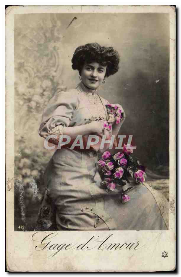CPA Fantaisie Femme 