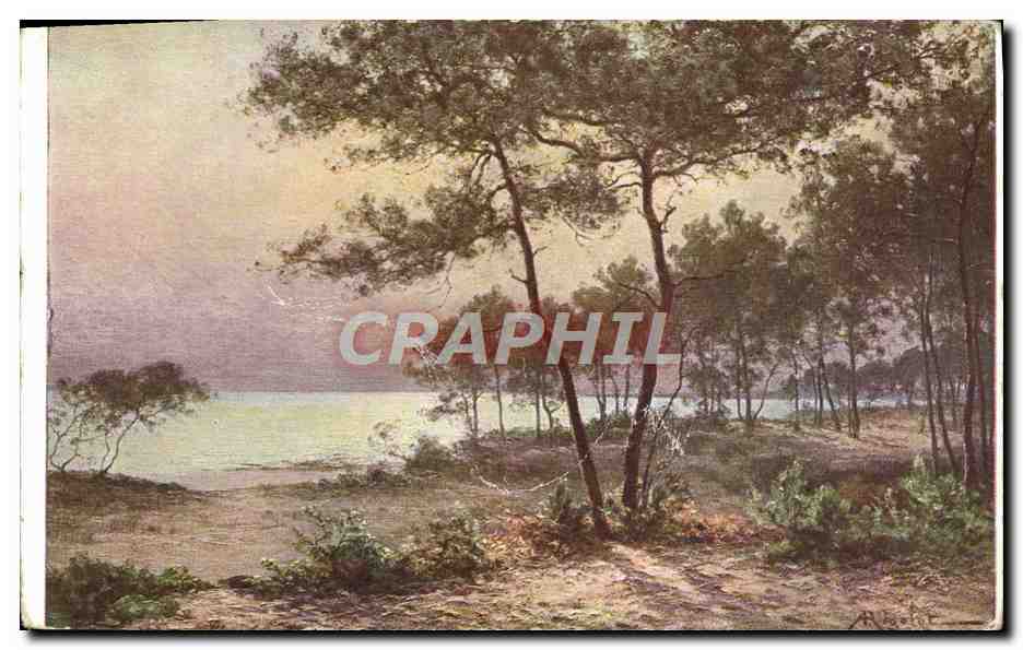 CPA Fantaisie Dans les dunes de Saint Brevin l'Ocean Rigolot salon de Paris 