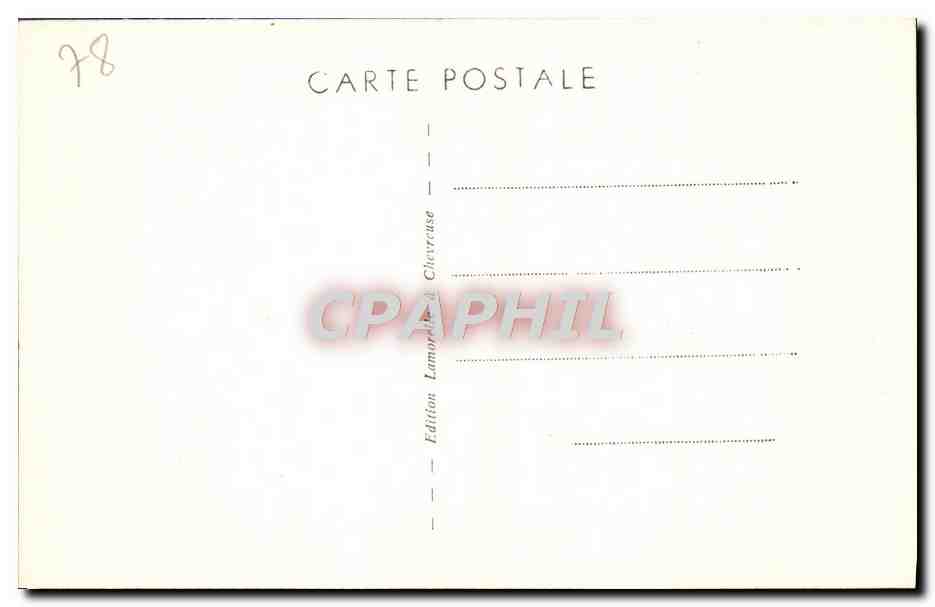 CPA Abbaye de Port Royal Des Champs Mere Angelique Arnauld Abbesse de Port Royal  — Rückseite