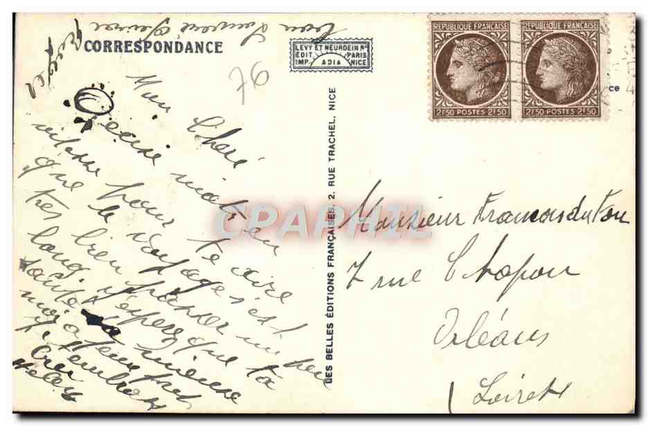 CPA Trouville Le Casino Et Le Port Bateaux — Rückseite