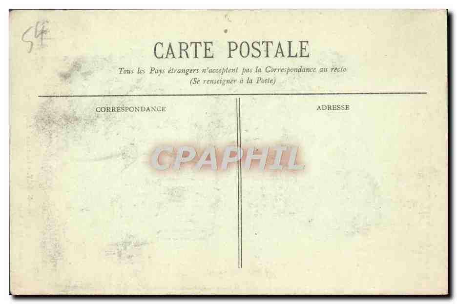CPA Nancy Fontaine D'Amphitrite — Verso
