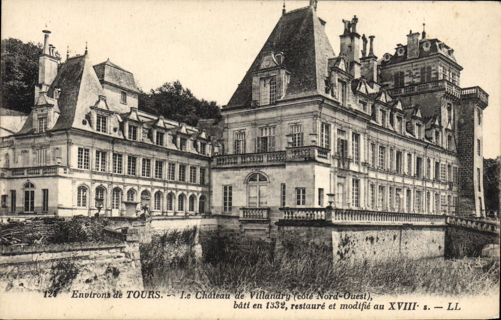 CPA Environs de Tours Le Chateau De Villandry 