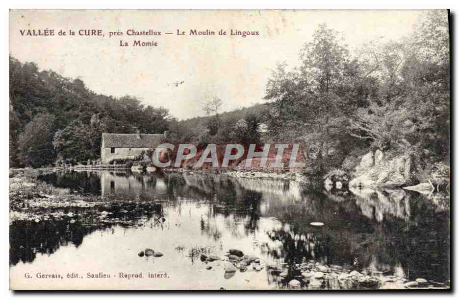 CPA Vallee De La Cure Pres Chastellux Le Moulin De Lingoux La momie