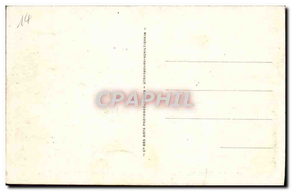 CPA Blonville Sur Mer La Plage Le grand hotel et les villas — Rückseite