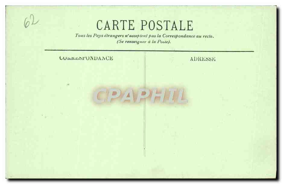 Boulogne-sur-Mer — Le Souvenir Français — LL. — N° 261 — Verso