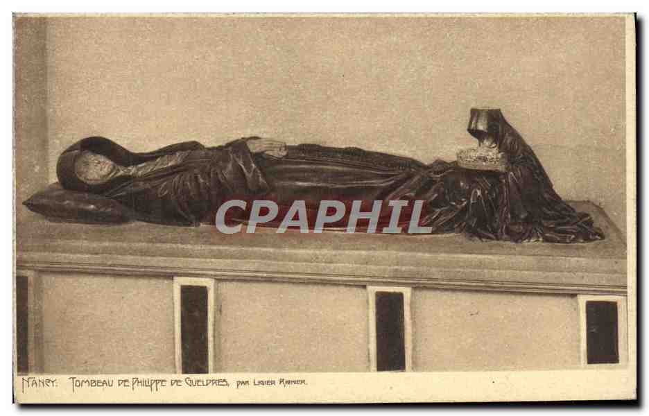 CPA Nancy Tombeau De Philippe de Gueldres Ligier Riehier
