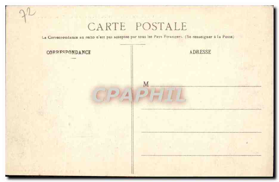 CPA Pelerinage de ND du Chene Saint Sepulcre — Rückseite