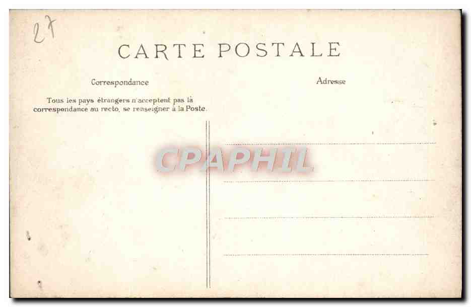 CPA Gisors Tour Du Prisonnier — Rückseite