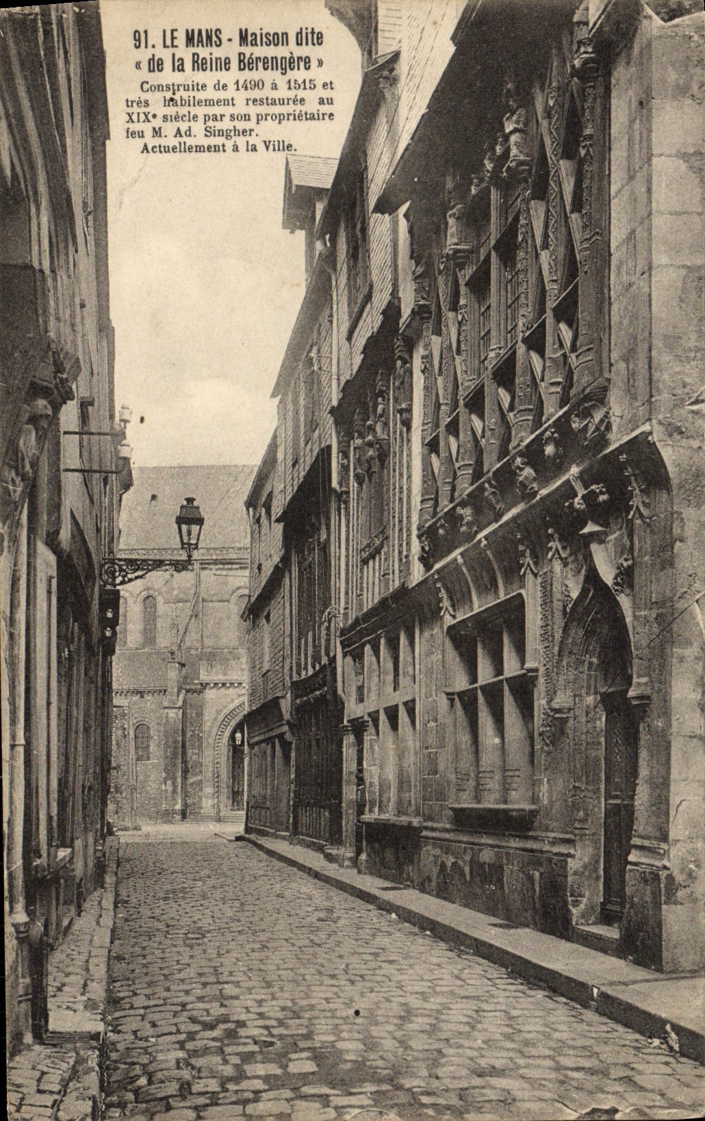 CPA Le Mans Maison Dite De La Reine Berengere