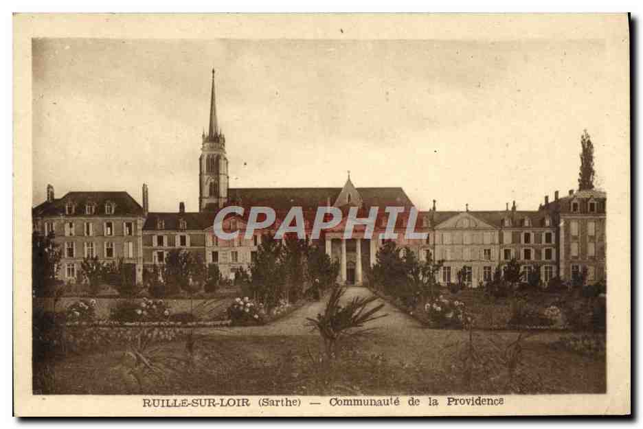 CPA Ruille Sur Loir Communatue De La Providence