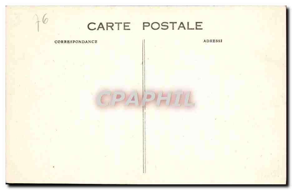 CPA Le Havre Le Casino Et La Plage — Rückseite