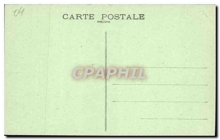 CPA Riez Les Colonnes Romaines — Verso