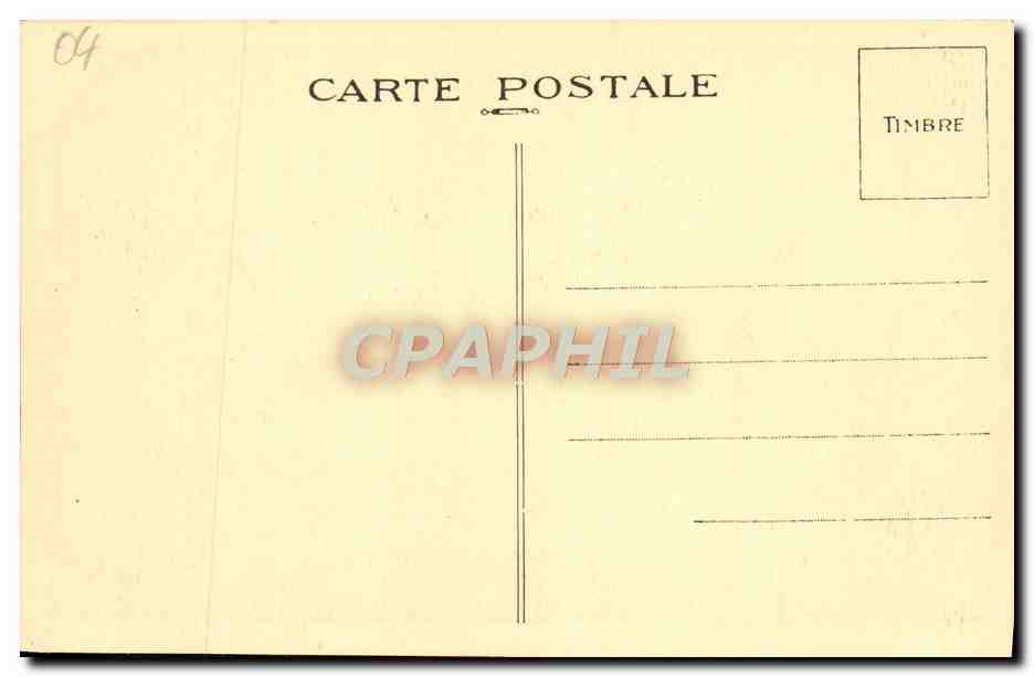 CPA Riez Ancien Portail — Verso