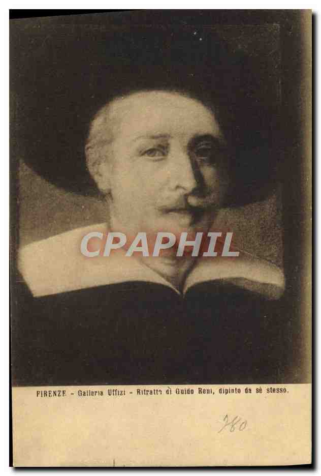 CPA Firenze Galleria Uffizi Ritratto Di Guido Reno