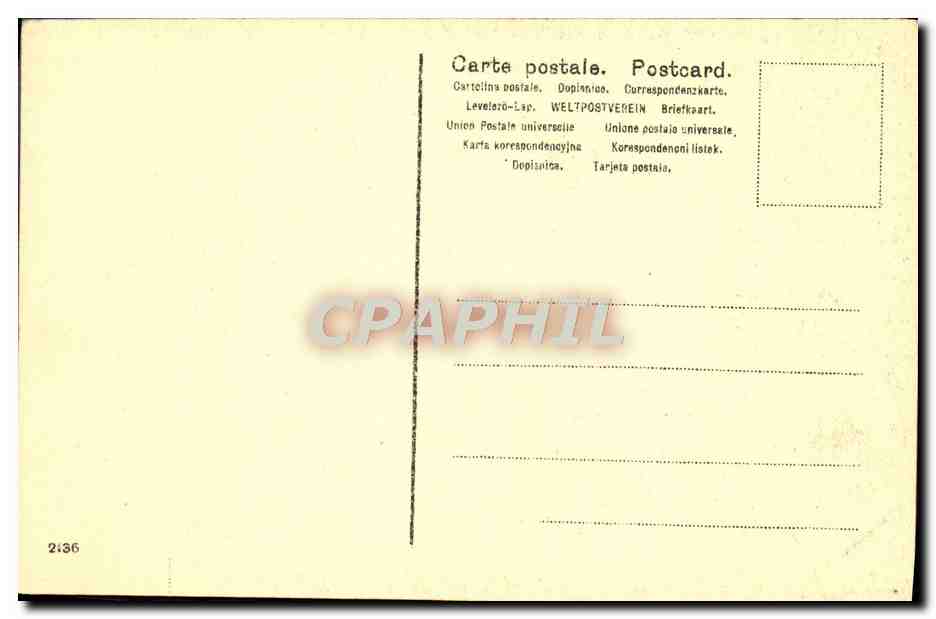 CPA Firenze Galleria Uffizi Ritratto Di Guido Reno — Verso