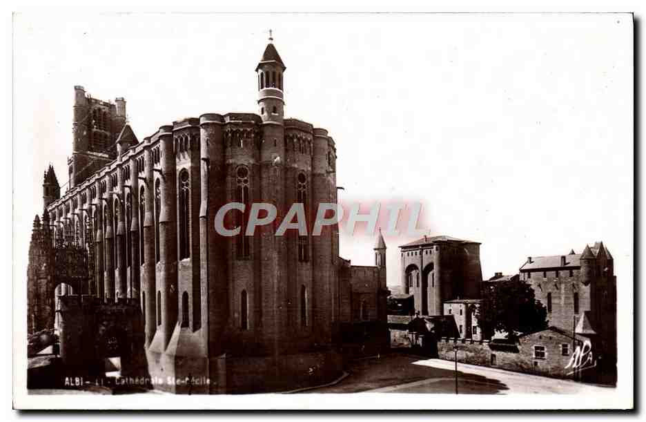 Albi — Catedral de Santa Cecilia — Fototipia POUX, Albi