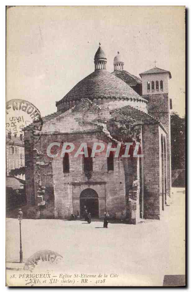 CPA Perigueux Eglise St Etienne de la Cite
