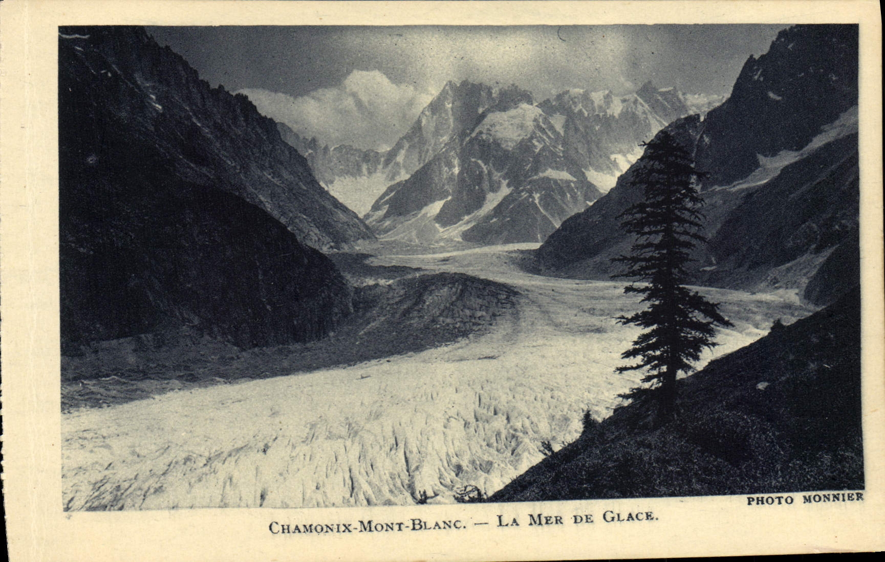 CPA Chamonix Mont Blanc La Mer de Glace