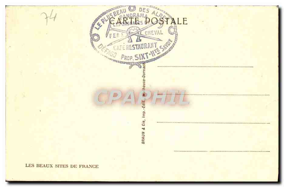 Vallée de Sixt — Massif du Tenneverge vu du Pellys — 26034 c — Reverso