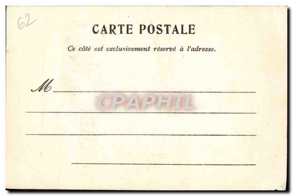 Boulogne-sur-Mer — La statue de Mariette — R.P. n°1039 — Reverso