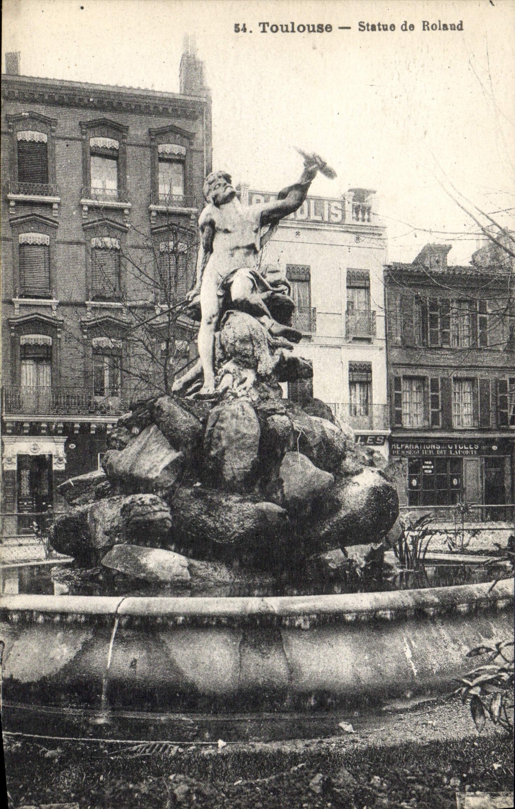 Toulouse — Statue de Roland — Éditeur : Maison Viallys, n°54
