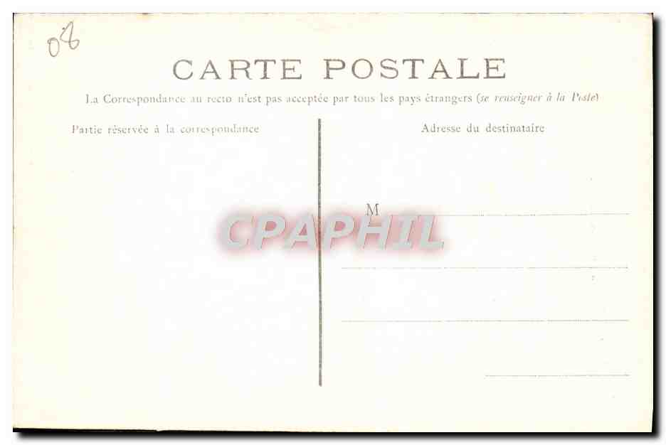 CPA Sedan La Moncelle La Croix Mac Mahon Militaria  — Rückseite