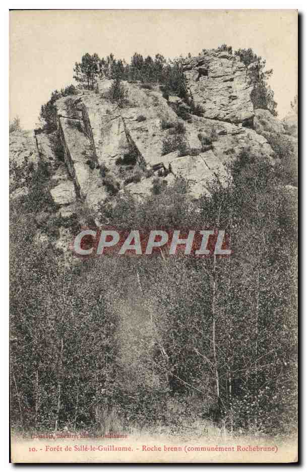 CPA Foret de Sille le Guillaume Roche brenn Rochebrune