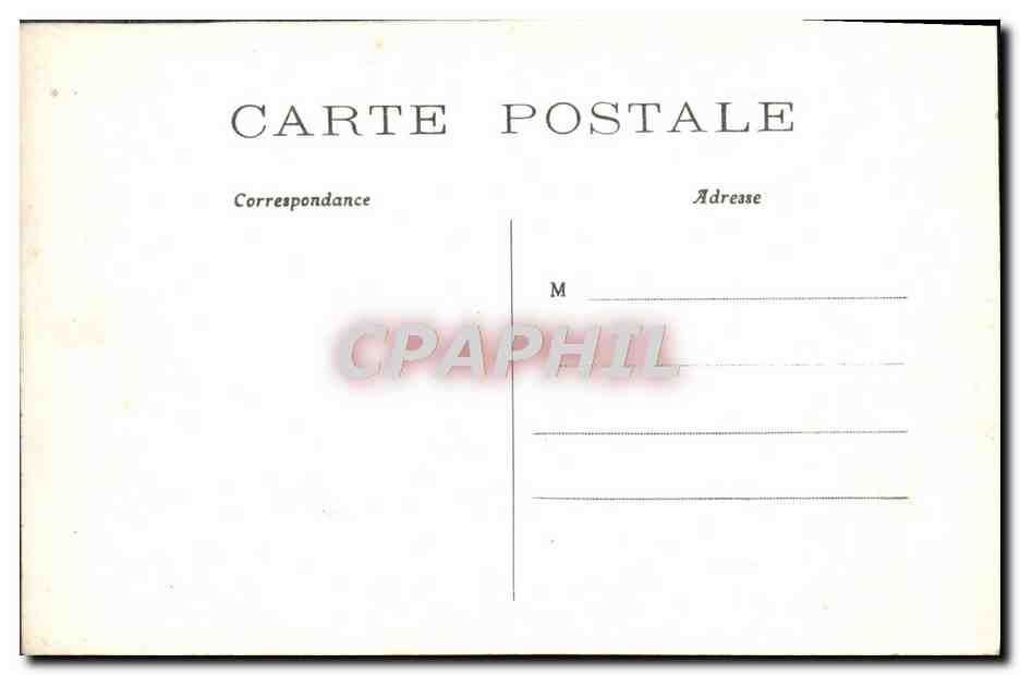 CPA Paris Montmartre Le Moulin de la Galette Vue Generale — Rückseite