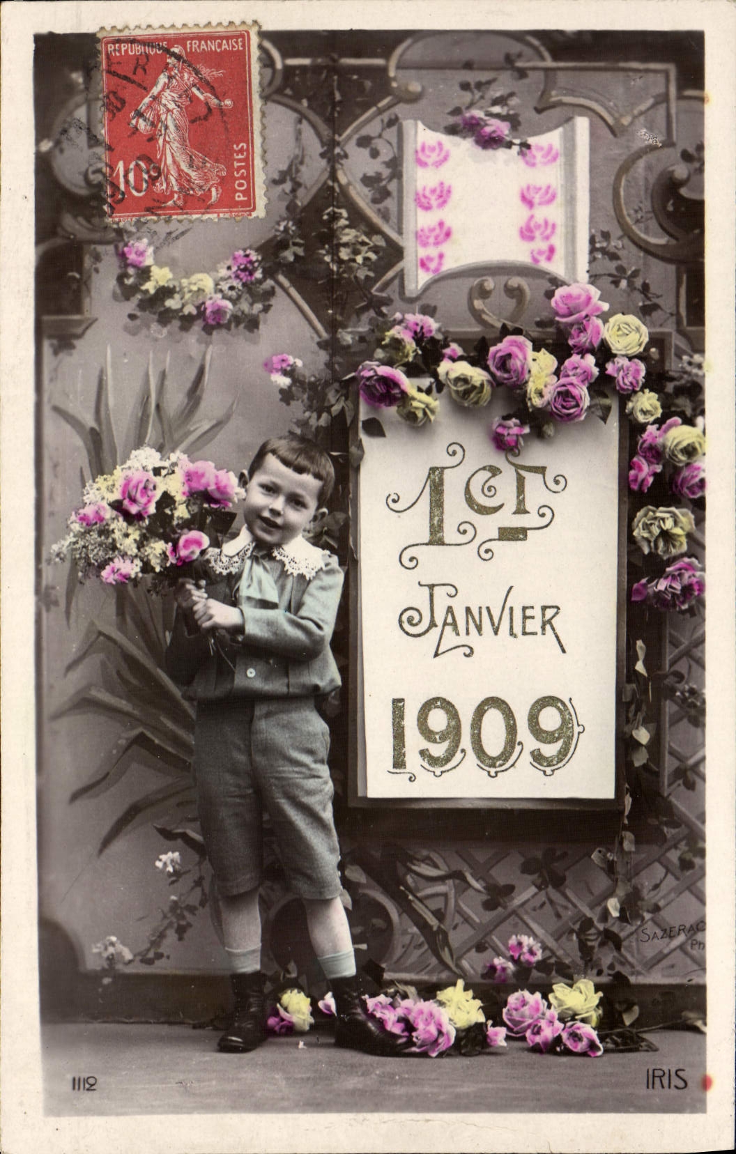 CPA Fantaisie Enfant Bonne Fete
