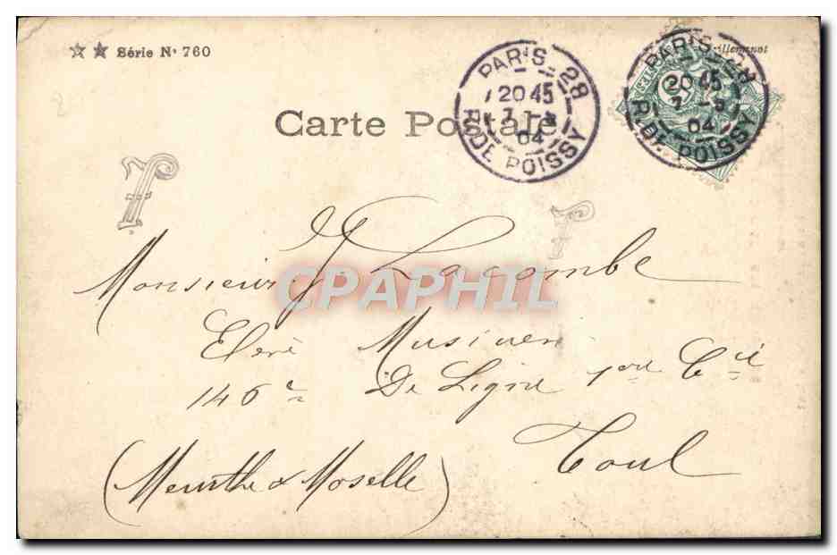 CPA Le Christ Des Tribunaux Pardonnez Leur — Rückseite