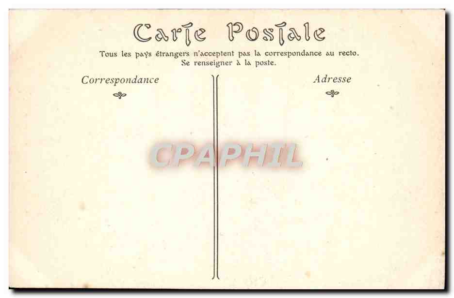 CPA Orleans Maison de la Coquille — Verso