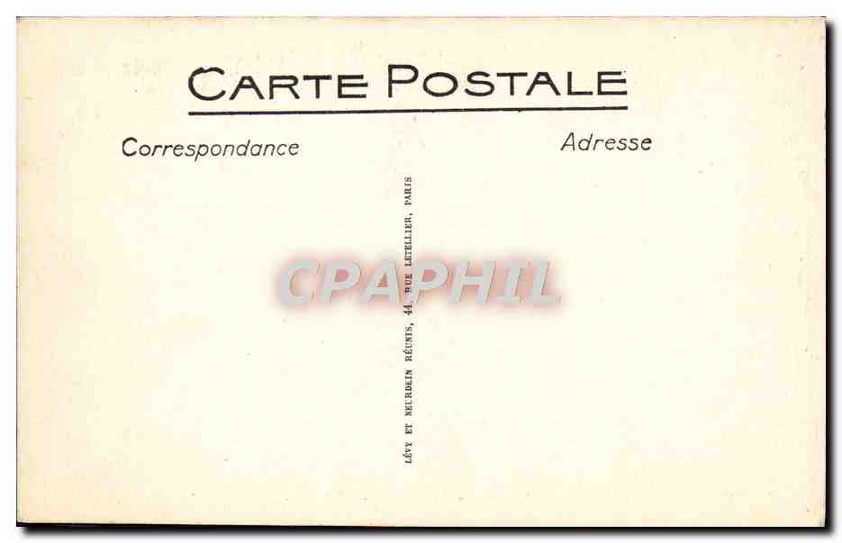 CPA Pierrefonds Le Chateau — Rückseite