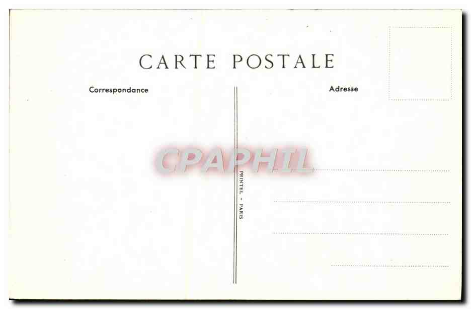 CPA Caisse D'Epargne De Prevoyance de Paris Rue Coq Heron Rue du Louvre — Rückseite