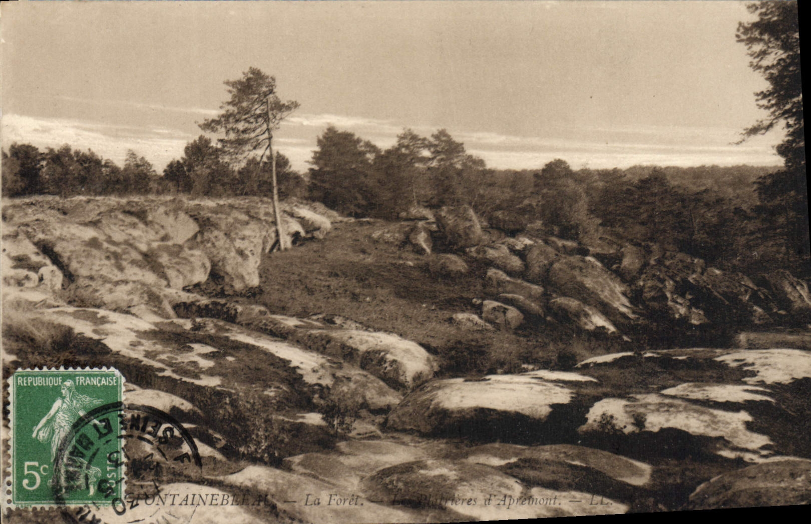 Les Plâtrières d'Apremont — La Forêt — LL — Éditeur LL
