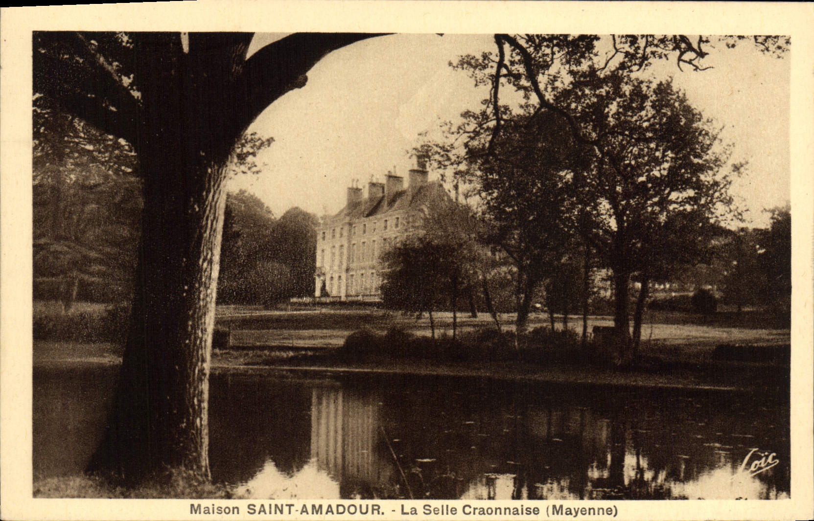 Maison SAINT-AMADOUR — La Selle Craonnaise (Mayenne) — éditeur Loïc