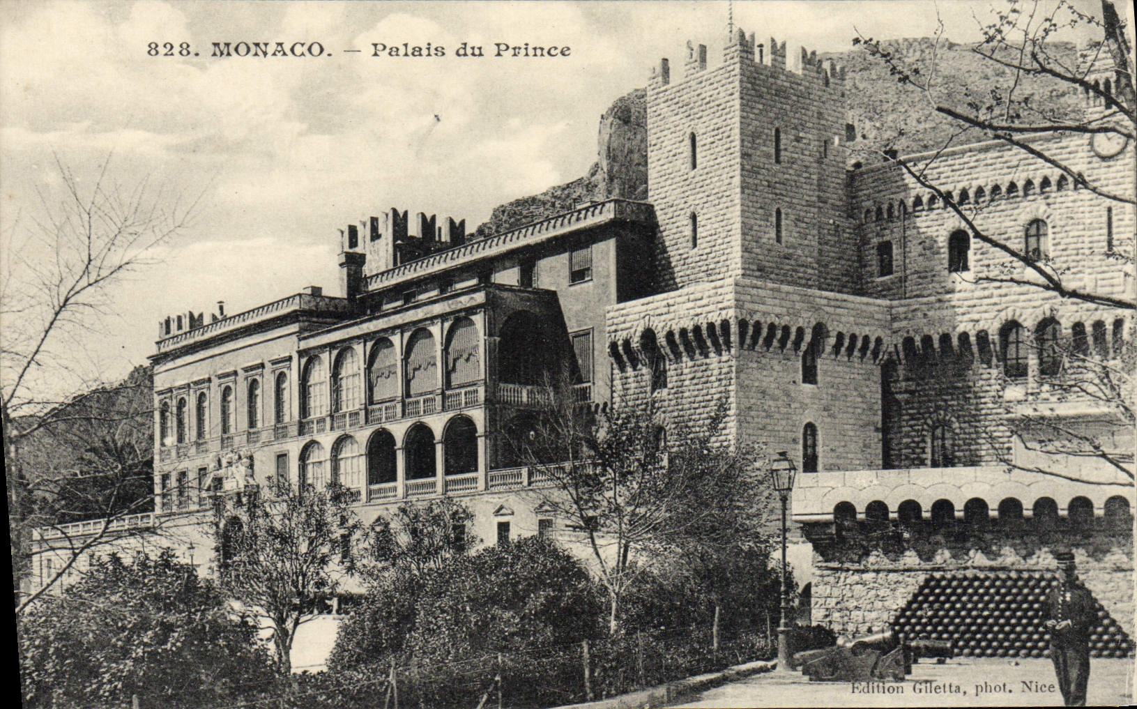 Monaco — Palais du Prince — Edition Gilletta, phot. Nice