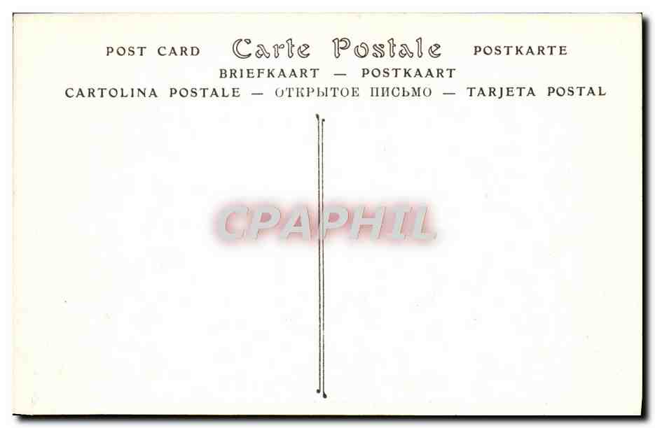 CPA Monte Carlo Facade du Casino — Rückseite