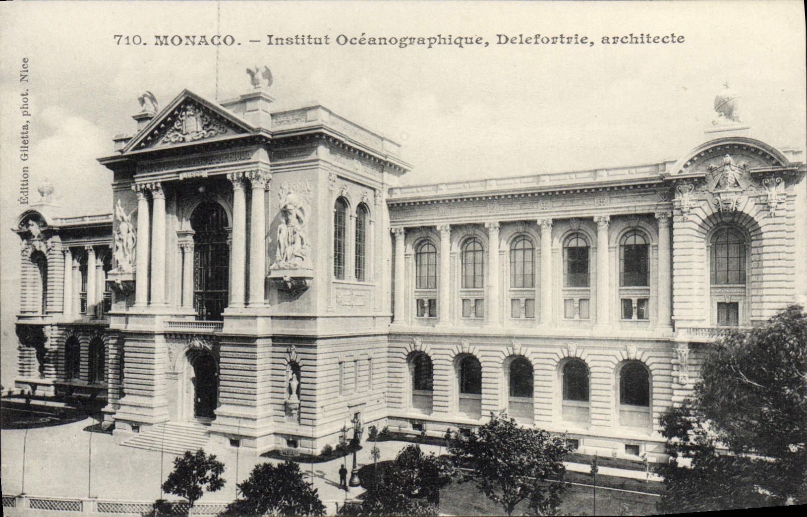Monaco — Institut Océanographique, Delefortrie, architecte