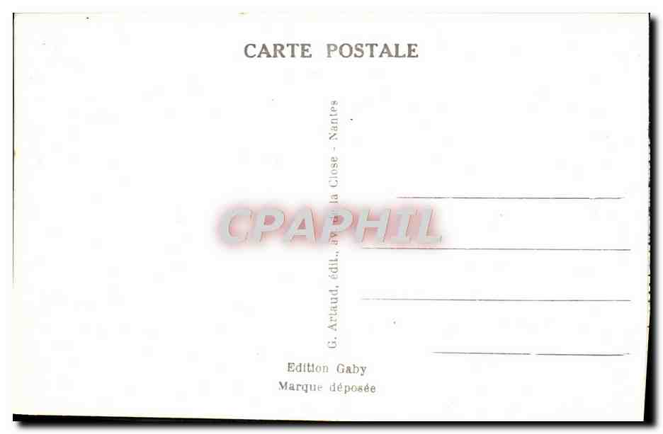 CPA La Chaine du Mont Blanc — Verso