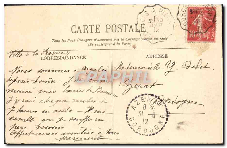 CPA Argeles Gazost Vallee et Vue Generale d'Argeles — Reverso