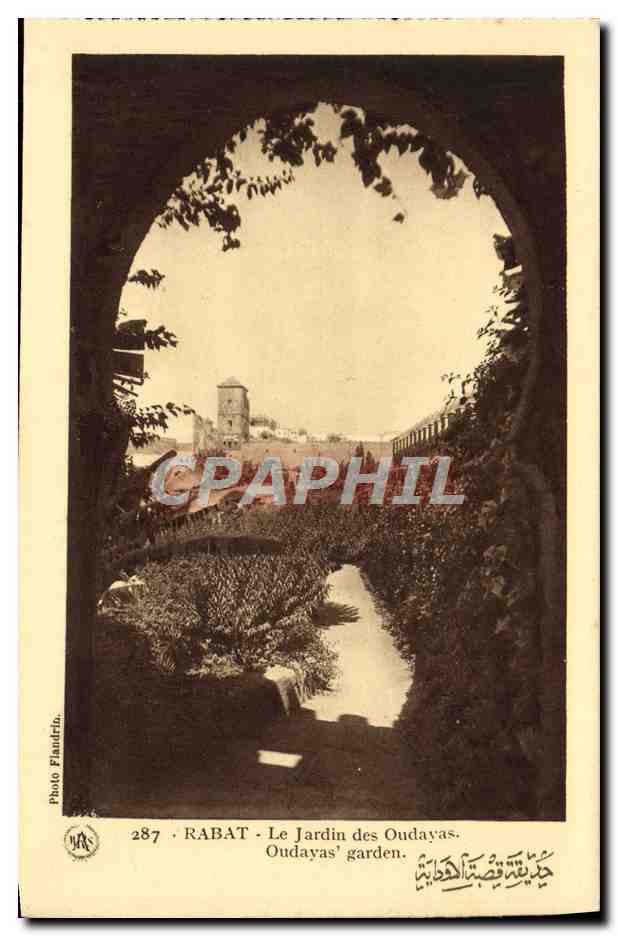 CPA Rabat Le Jardin des Oudayas 