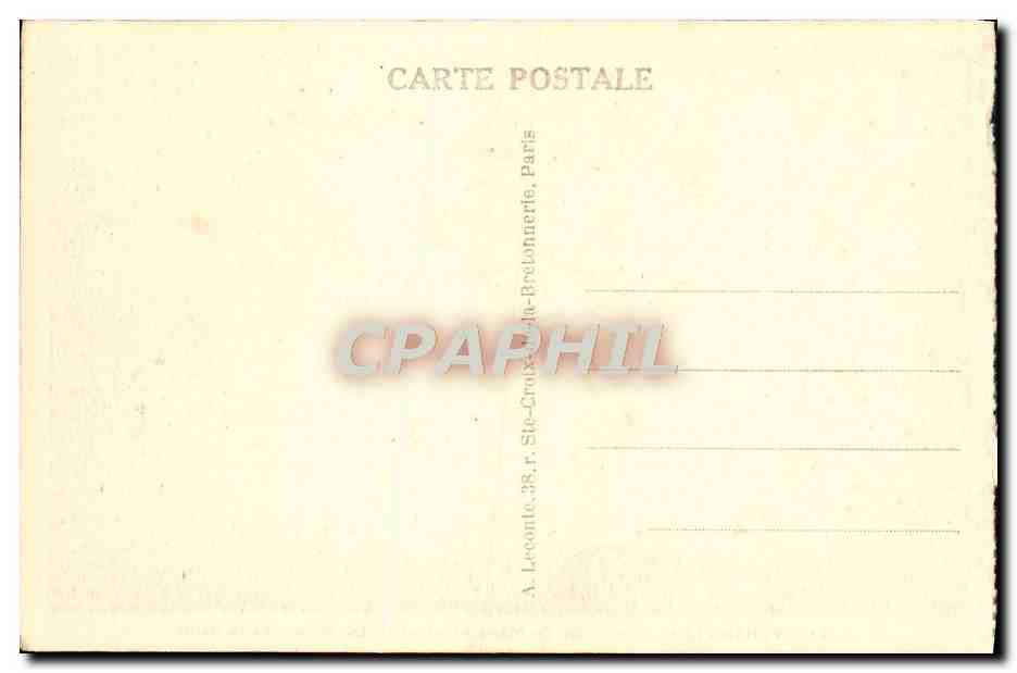 CPA Versailles Hameau de Marie Antoinette la maison de la reine — Rückseite