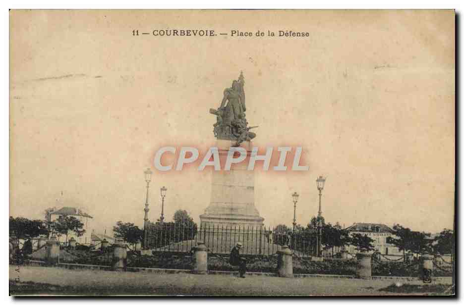 CPA Courbevoie Place de la Defense