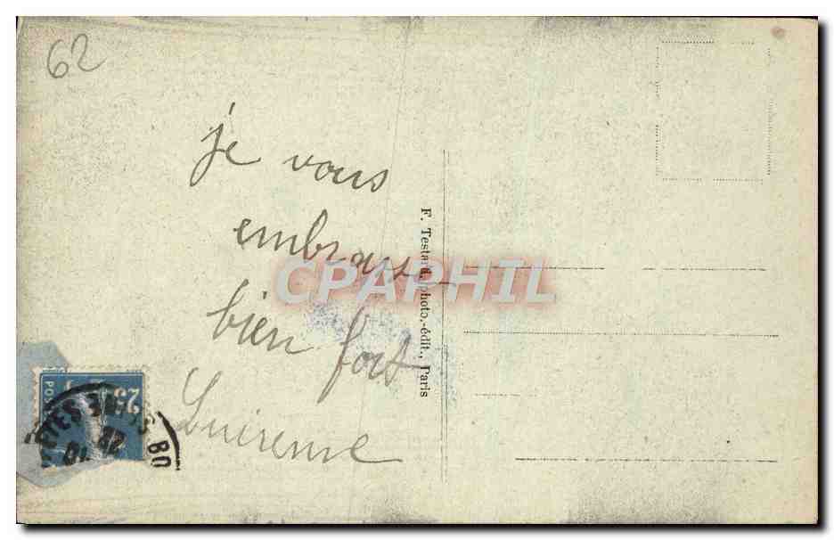 Boulogne-sur-Seine — L'interno della Chiesa — E.M. n°1766 — Verso