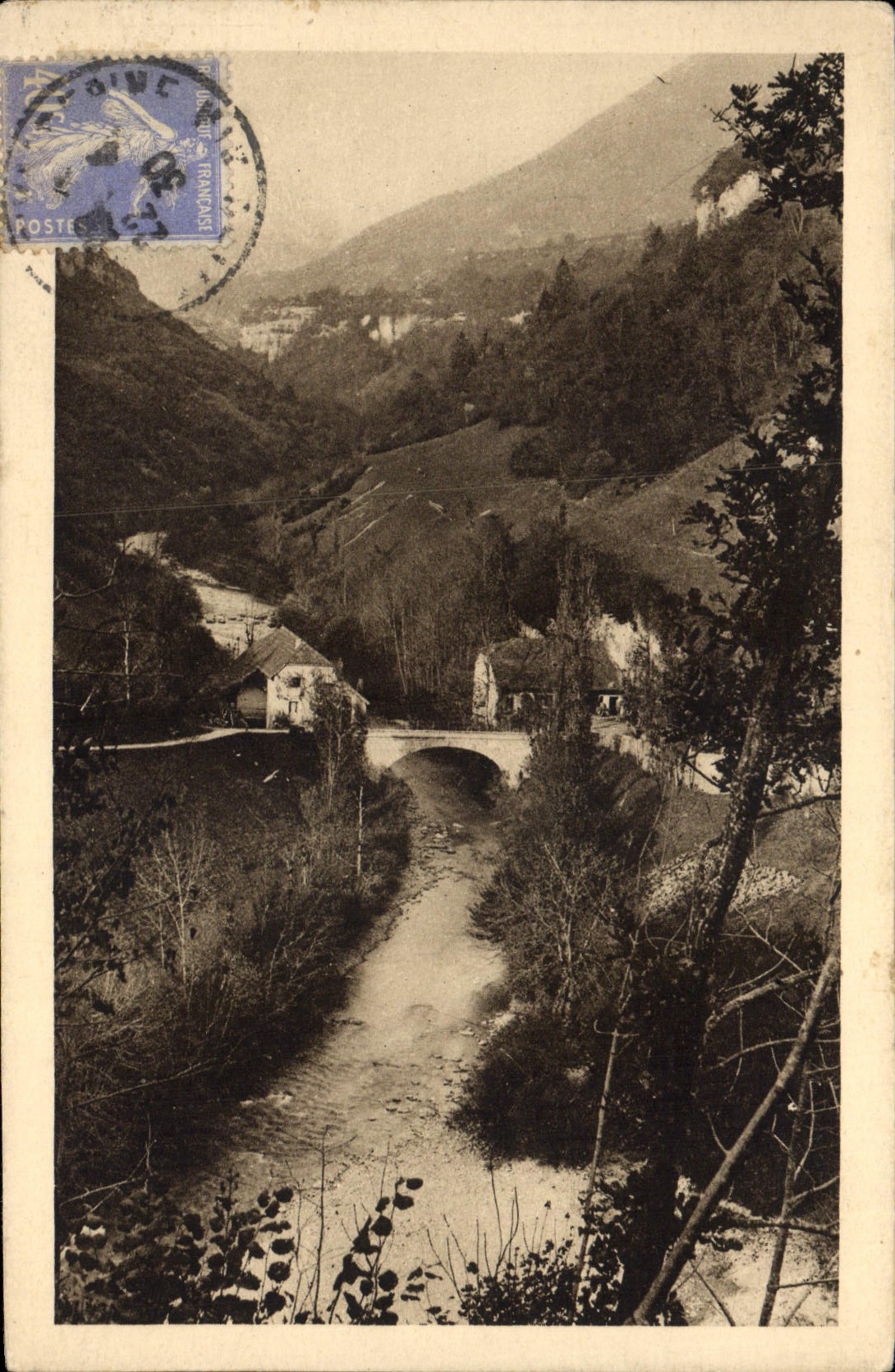 Nantua - Puente de Confort — editor Nantua, n° 01 - Anverso