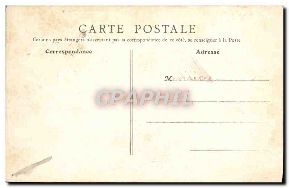 CPA Cherbourg Vue Generale — Rückseite